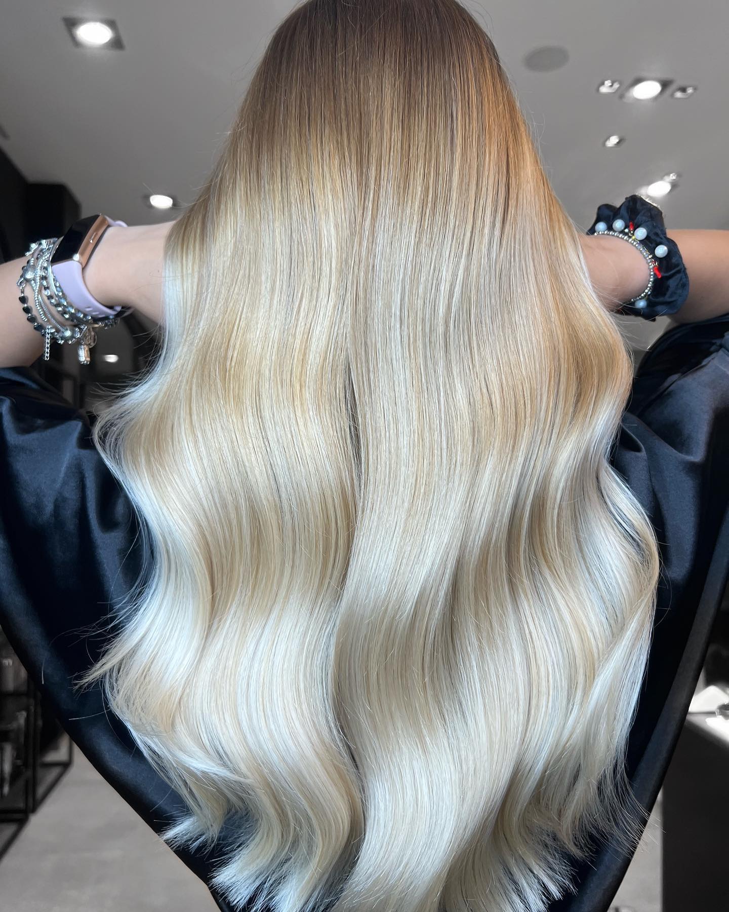 Biondo Platino Icy Balayage